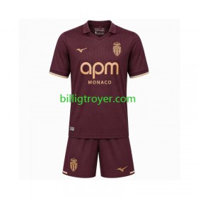 Billige Fotballdrakter AS Monaco Barn Bortedraktsett 2026/27 Kortermet